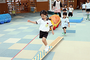 サーキット遊び　楽しかったね　　ひまわり