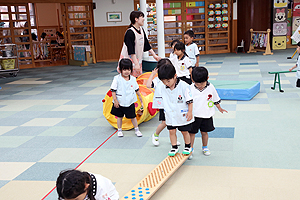 サーキット遊び　楽しかったね　　ひまわり