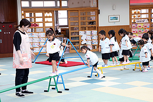 サーキット遊び　楽しかったね　　ひまわり