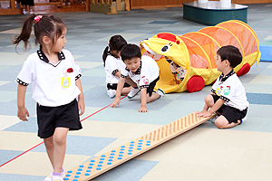 サーキット遊び　楽しかったね　　ひまわり