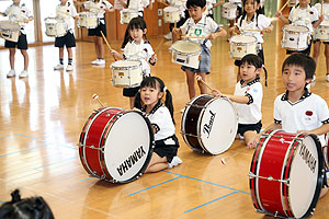 鼓隊の活動頑張っています！　A・B