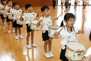 鼓隊の活動頑張っています！　A・B