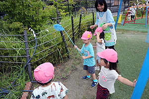 園庭あそび　大好き‼　　ひよこ