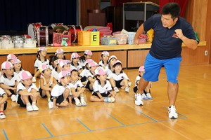 体操教室　   かけっこ頑張ったね！　うさぎ・ことり