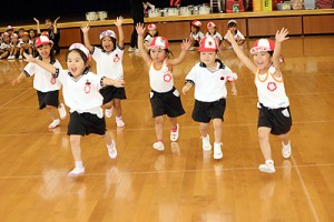 体操教室　   かけっこ頑張ったね！　りす・きりん