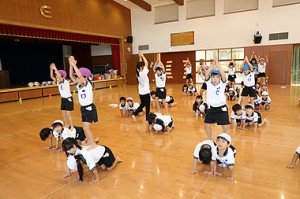 体操教室　組体操　NO.2　C・D・E