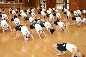 体操教室　組体操　NO.2　C・D・E
