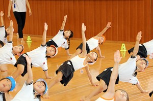 体操教室　組体操　NO.1　C・D・E