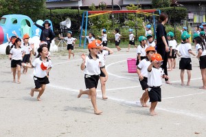 バルーン　大きくふくらんだね‼　年長