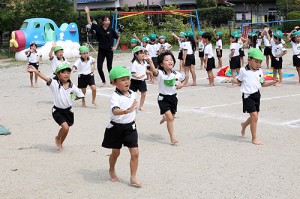 バルーン　大きくふくらんだね‼　年長