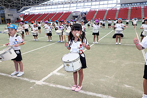 運動会予行２　　年長組　鼓笛・C・Ｄ・Ｅ