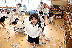 新聞遊び　たんぽぽ