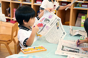 年中組さんの運動会活動を応援しました！　ぱんだ