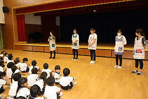 運動会がんばろうね！！　年少・年中・年長組