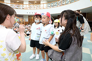 運動会がんばろうね！！　年少・年中・年長組