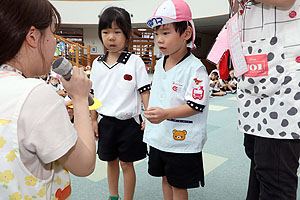 運動会がんばろうね！！　年少・年中・年長組