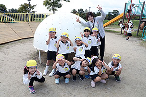 東員町中部公園遠足  年中　 NO.1