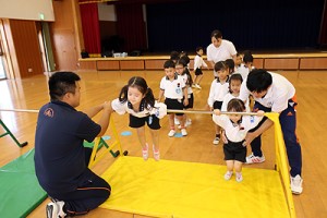 体操教室　鉄棒がんばったね‼　さくら