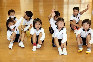 体操教室　鉄棒がんばったね‼　さくら