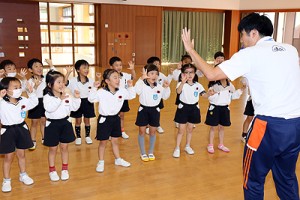 体操教室　鉄棒がんばったね‼　さくら