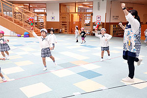 リズムフェスティバルの活動　年中Aチーム