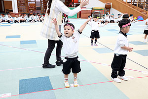 リズムフェスティバルの活動　年少Aチーム