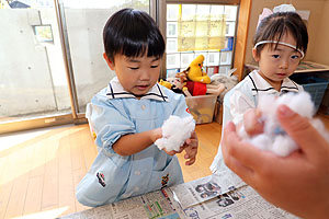 お仕事体験ごっこ　ことり