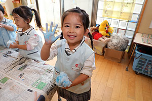 お仕事体験ごっこ　ことり