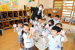 お仕事体験ごっこ　ことり