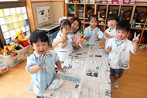 お仕事体験ごっこ　ことり