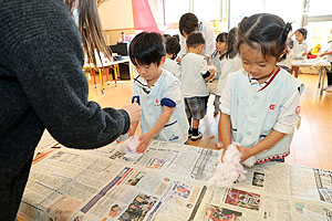 お仕事体験ごっこ　ことり