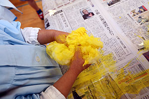 お仕事体験ごっこ　ことり