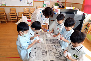 お仕事体験ごっこ　ことり