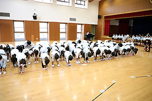 歌・カスタの予行が行われました　年長Aチーム