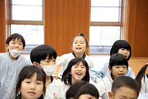 歌・カスタの予行が行われました　年長Aチーム