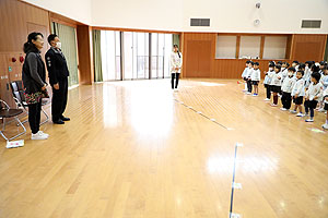 歌・カスタの予行が行われました　年長Aチーム