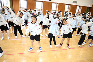 歌・カスタの予行が行われました　年長Aチーム