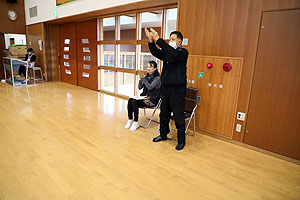 歌・カスタの予行が行われました　年長Aチーム