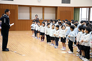歌・カスタの予行が行われました　年長Aチーム