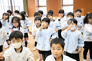 歌・カスタの予行が行われました　年長Aチーム