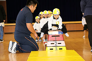 体操教室　楽しかったね　　　-跳び箱-     　ぱんだ