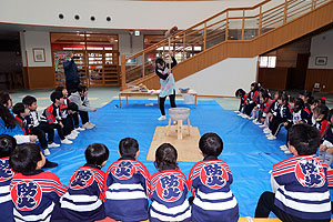 もちつき大会　年長組・ひよこ　NO.1