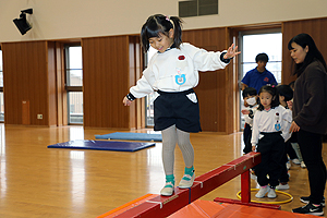 体操教室がんばったね　　さくら