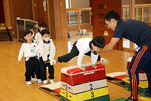 体操教室がんばったね　　さくら