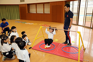 体操教室がんばったね　　さくら