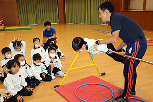 体操教室がんばったね　　さくら