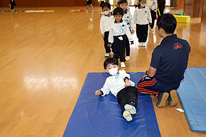 体操教室がんばったね　　さくら