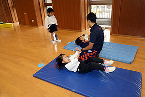 体操教室がんばったね　　さくら