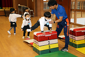 体操教室がんばったね　　さくら