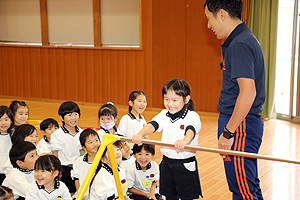 体操教室がんばったね　ひまわり